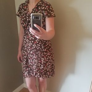 Retro wrap dress